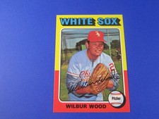 1975 TOPPS WILBUR WOOD #110 CHICAGO WHITE SOX HIGH GRADE LOOKS PACK FRESH!