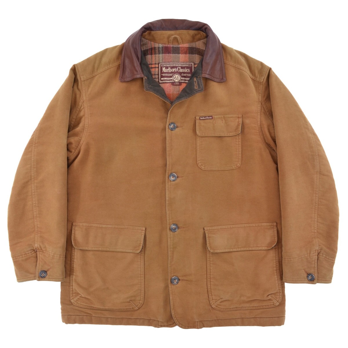 Marlboro Classics Regular Size Coats, Jackets & Vests Cotton Marlboro Classics Regular Size Coats, Jackets & Vests Cotton