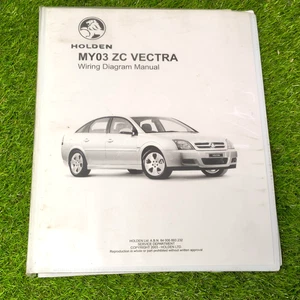 Holden MY03 ZC Vectra Wiring Diagram Manual  - Picture 1 of 8