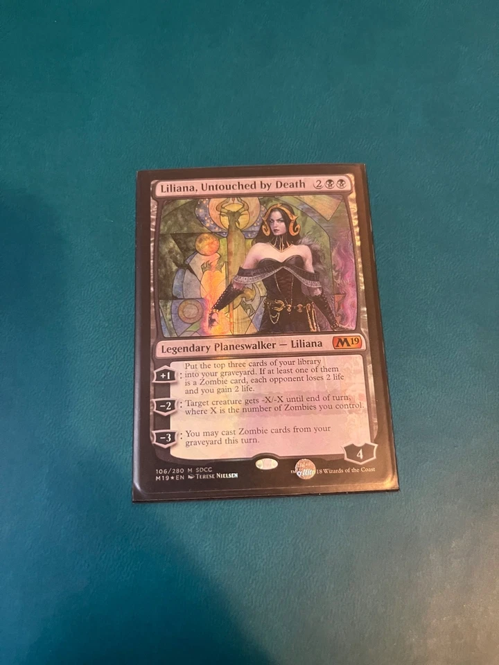 Liliana, Untouched by Death MTG SDCC 2018 English LP FOIL - Image 1 of 1