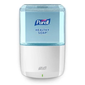 PURELL ES6 Automatic Hand Soap Dispenser, White, Compatible with 1200 mL PURE... - Picture 1 of 6