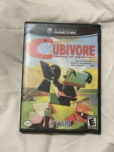 Cubivore: Survival of the Fittest (Nintendo GameCube, 2002) No Manual Tested - Picture 1 of 14