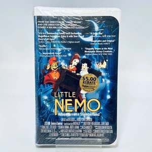 Little Nemo: Adventures in Slumberland (VHS, 1993) Clamshell Factory Sealed NEW - Picture 1 of 2
