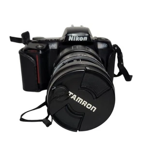 Nikon N6006 AF 35MM Tested Vintage Film Camera With Tamron Lens Pre-owned - Picture 1 of 13
