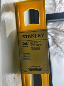 STANLEY 42-468 HIGH IMPACT ABS LEVEL 24" LONG 4 PACK - Picture 1 of 3