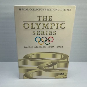 The Olympic Series Golden Moments 1920-2002 DVD Box Set PAL Region 2,4 AU/NZ - Picture 1 of 6