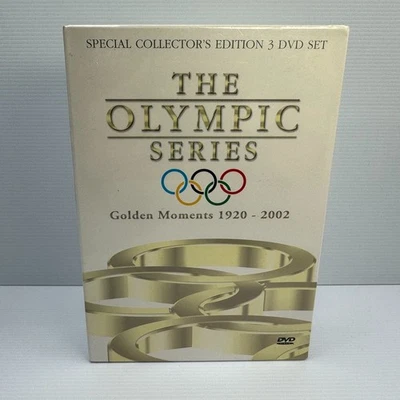 The Olympic Series Golden Moments 1920-2002 DVD Box Set PAL Region 2,4 AU/NZ - Image 1 of 4