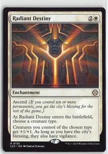 MTG Commander: The Lost Caverns of Ixalan Radiant Destiny Non Foil Rare #135 - Picture 1 of 2