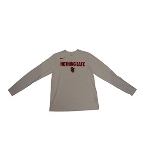 St. John's University Nothing Easy White Long Sleeve T-Shirt 4 - Picture 1 of 5