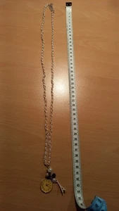 Modeschmuck 1 lange Kette mit Eiffelturm / Pariser Motiv, ungetragen - Bild 1 von 3