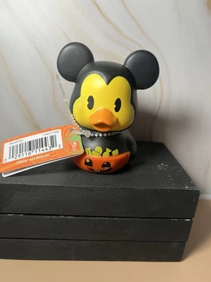 Halloween Trick or Treat Mickey Minnie Mouse Character Rubber Duck Ducks Orange - Image 1 of 4