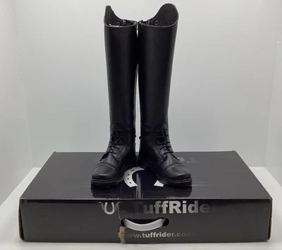 Botas Paddock TuffRider Niños Starter Cremallera Frontal, Negras Talla 2 Foto 1 de 4