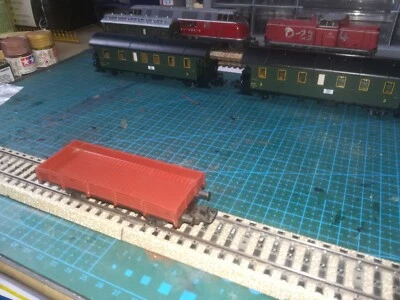 Marklin HO. N°117. Wagon à Bords plats 4423 - Photo 1/4