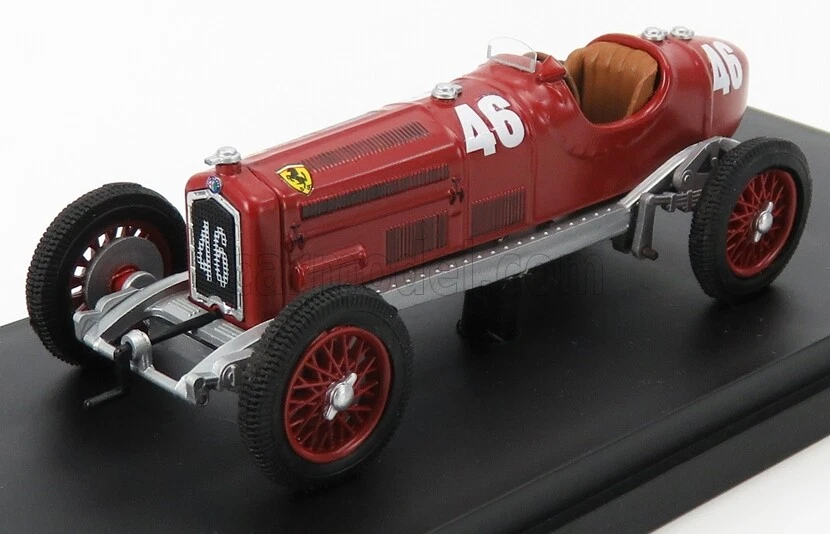 1 43 Rio Alfa Romeo F1 P3 Tipo B #46 Coppa Acerbo 1934 Guy Moll Red RIO4635 Mode