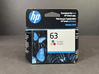 HP 63 Tri-Color Ink Cartridge Standard Yield - Image 1 of 4