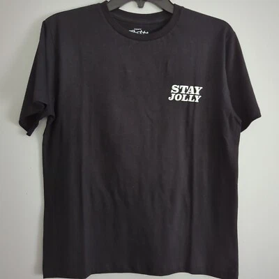 Camiseta de Navidad Stay Jolly Teddy Bear, Negra Juvenil Talla 14 Nueva con Etiquetas [S12] Foto 1 de 4