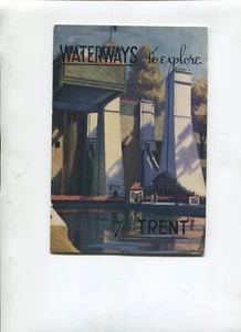 Folleto de colección WATERWAYS TO EXPLORE The TRENT Canal System Canadá 1948 - Imagen 1 de 2