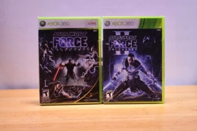 Star Wars The Force Unleashed 1 + Force Unleashed 2 Microsoft Xbox 360 - Image 1 of 4