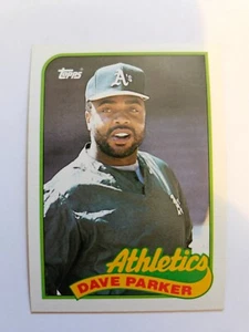 1989 TOPPS DAVE PARKER #475 NM - Foto 1 di 1