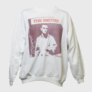 Maglione Felpa The Smiths Indi Rock New Wave Unisex Bianco S-3XL - Foto 1 di 1