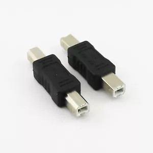 10pcs USB 2.0 Type B Male To USB B Male Printer Port Converter Adapter Connector - Picture 1 of 7