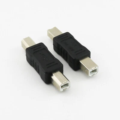 10pcs USB 2.0 Type B Male To USB B Male Printer Port Converter Adapter Connector - Image 1 of 4
