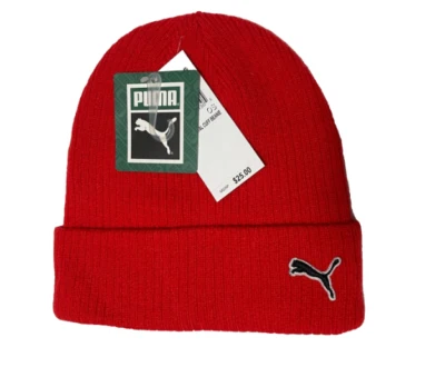 Gorro PUMA para hombre talla única Evercat fundamental bordado logotipo de gato rojo Foto 1 de 4