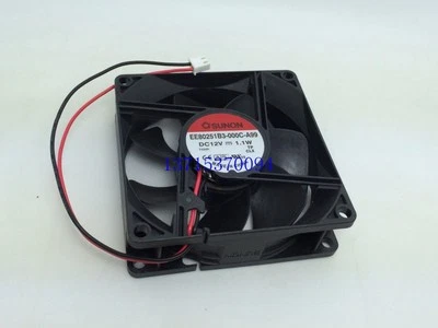 Sunon EE80251B3-000C-A99 12V 1.1W 8025 8CM Chassis cooling fan 2-Pin - Image 1 of 3