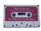 RADIO RERUNS - WHO'S ON 1ST ABBOTT & COSTELLO (Cassette, 1979, Radio Reruns)
