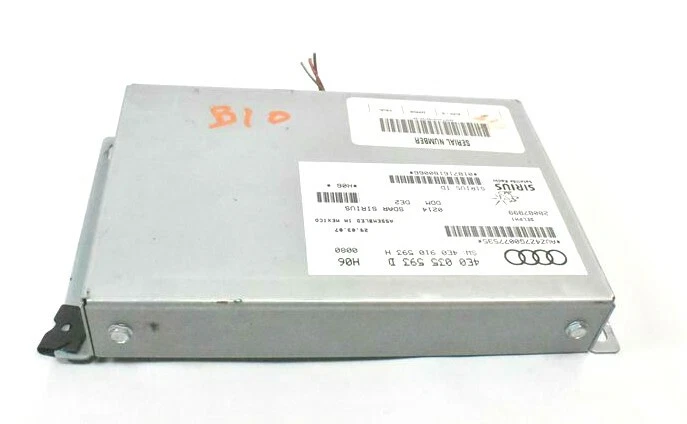 Ordenador receptor satélite Audi S6 S8 A6 A8 2003 03 04 05 06 07 08 09 10  Foto 1 de 4