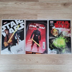 Star Wars #26 28 34 1st Print 2nd Print Marvel Comics 2022 Variants Lot of 3 - Picture 1 of 4
