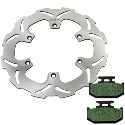 Rotor de freno trasero + pastillas para Yamaha YZ 125 YZ 250 1990-1997 1996 1995 1994 96 92 Foto 1 de 3