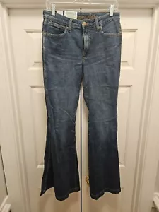 Wrangler Retro Medium Wash High Rise Flare Jeans Women's Sz 29x34 NEW wTags - Picture 1 of 13