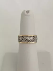 Diamond Ring 14K Gold 3.2 Grams Retail Price $1050 My Price $699! - Picture 1 of 6