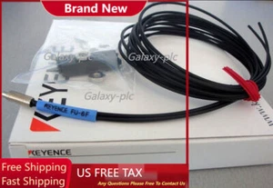 Keyence FU-6F Fiber Optic Sensor FU6F Fiber Amplifier Sensor Cable US Free TAX - Picture 1 of 1