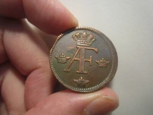 BEAUTIFUL 1759 SWEDEN 1 ORE - Picture 1 of 2