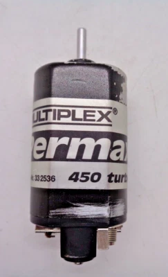 Multiplex Permax 450 Turbo Brushed Motor  MPX-332536 in good condition - Image 1 of 4