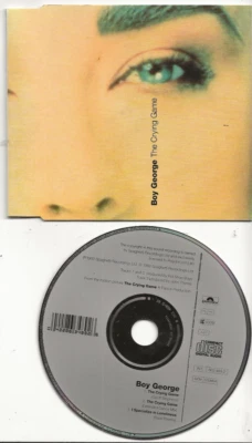 BOY GEORGE CULTURE CLUB THE CRYING GAME 2 VERSIONS + 1 GERMANY CD SINGLE, MINT - Image 1 of 2