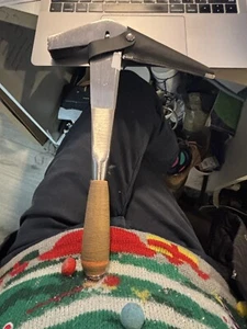 Edma By Freund Universal Slater's Hammer Leather Handle - Picture 1 of 4