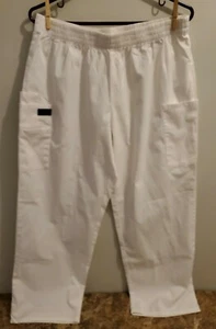 Pantalones Médicos Para Mujer Lydia Blancos Talla Grande - Imagen 1 de 7