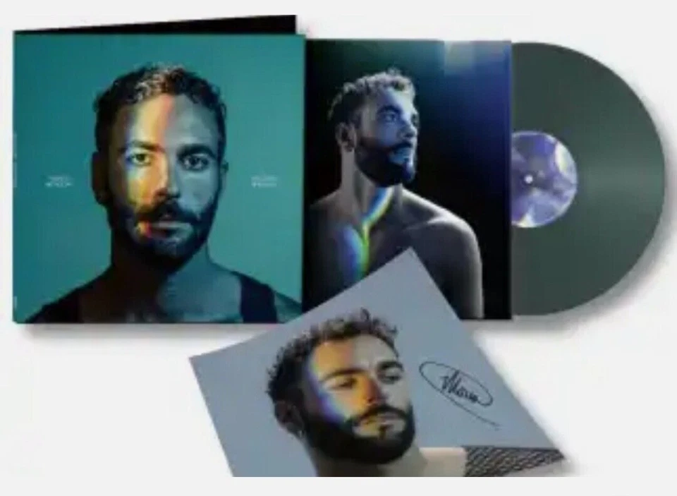 Marco Mengoni Materia (Prisma) Vinile Lp Colore Verde + Inserto AUTOGRAFATO 1°Ed - Image 1 of 1