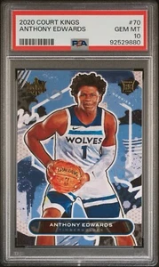 2020 Court Kings Anthony Edwards RC 🔥PSA 10🔥 - Picture 1 of 3