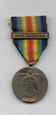 US NAVY WW1  VICTORY MEDAL WITH MINE SWEEPING BAR