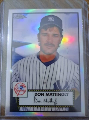 2021 Don Mattingly Topps Chrome Platinum Anniversary - #696 - Image 1 of 2