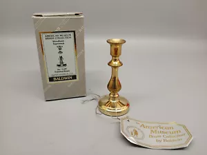 BALDWIN Kerzenständer 7109 Messing AMERICAN MUSEUM BRASS - Bild 1 von 5