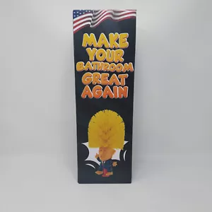 Spazzola wc bagno Donald Trump con supporto - Foto 1 di 5