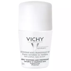 VICHY Deodorant Sensitiv Anti-Transpirant 48h Roll-on, 50 ml, PZN 06712813 - Bild 1 von 1