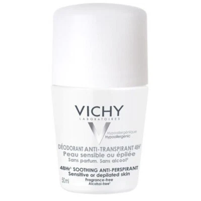 VICHY Deodorant Sensitiv Anti-Transpirant 48h Roll-on, 50 ml, PZN 06712813