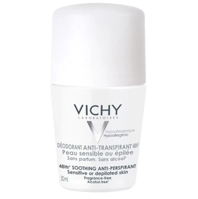 VICHY Deodorant Sensitiv Anti-Transpirant 48h Roll-on, 50 ml, PZN 06712813