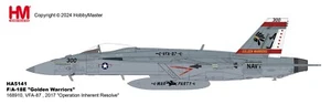 Hobby Master HA5141, F/A-18E "Golden Warriors" 168910, VFA-87, 2017 ", 1:72 - Picture 1 of 4